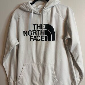 The North Face Women’s Hoodie White Logo Pullover